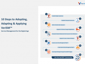 10 steps to successful Digital Transformation by adopting, adapting and applying VeriSM™